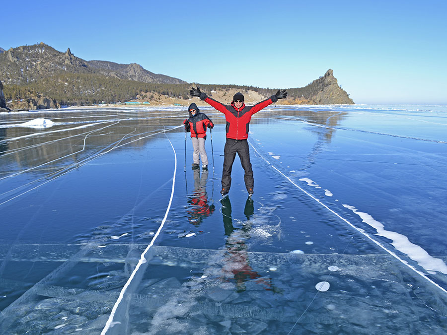 Туры на Байкал цены на программу по льду Байкала